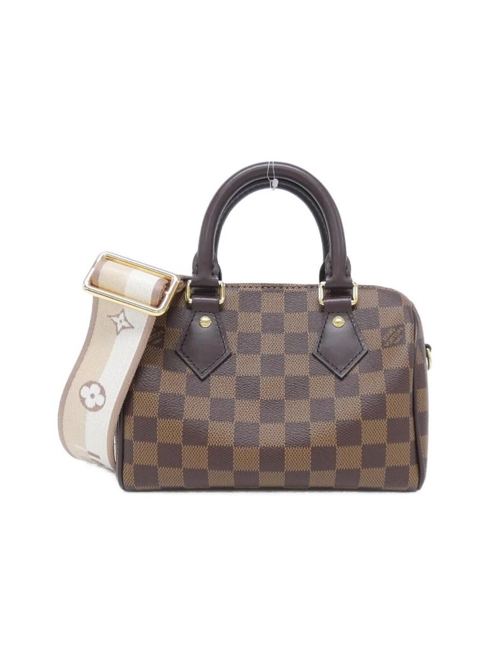 Louis Vuitton Damier Speedy Bandouliere 20 Boston Bag